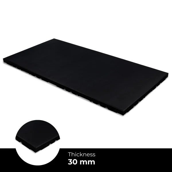 Connect Fitness Tiles - Pure Black - 30 x 500 x 1.000 mm - Image 3